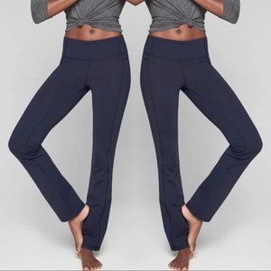 Athleta Straight Up Yoga Navy Pants XS‎